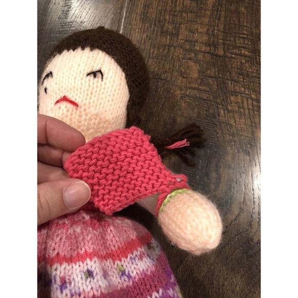 Topsy Turvey Knit‎ Plush Handmade Doll - 2 Dolls in One - Reversible Happy Sad - Picture 10 of 16